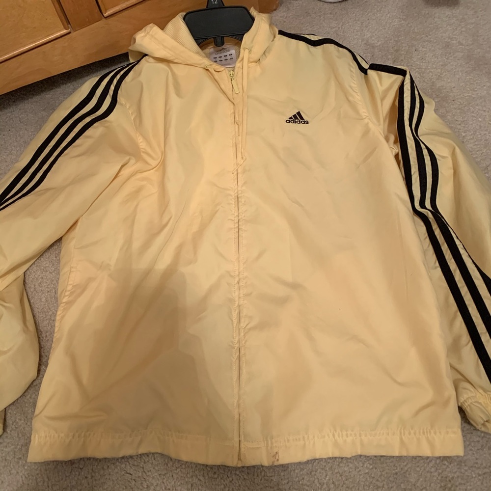 Women’s Yellow Adidas jacket